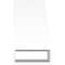 Ekena Millwork 5 1/2-in. W x 10-in. D x 10-in. H Westlake Architectural Grade PVC Knee Brace BRCP055X10X10WTL - alternate 4